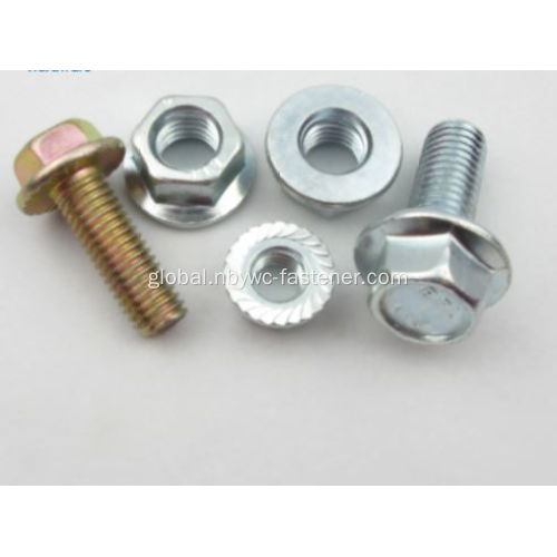 Flange Lock Nut NUT WITH HEX HEAD FLANGE Supplier